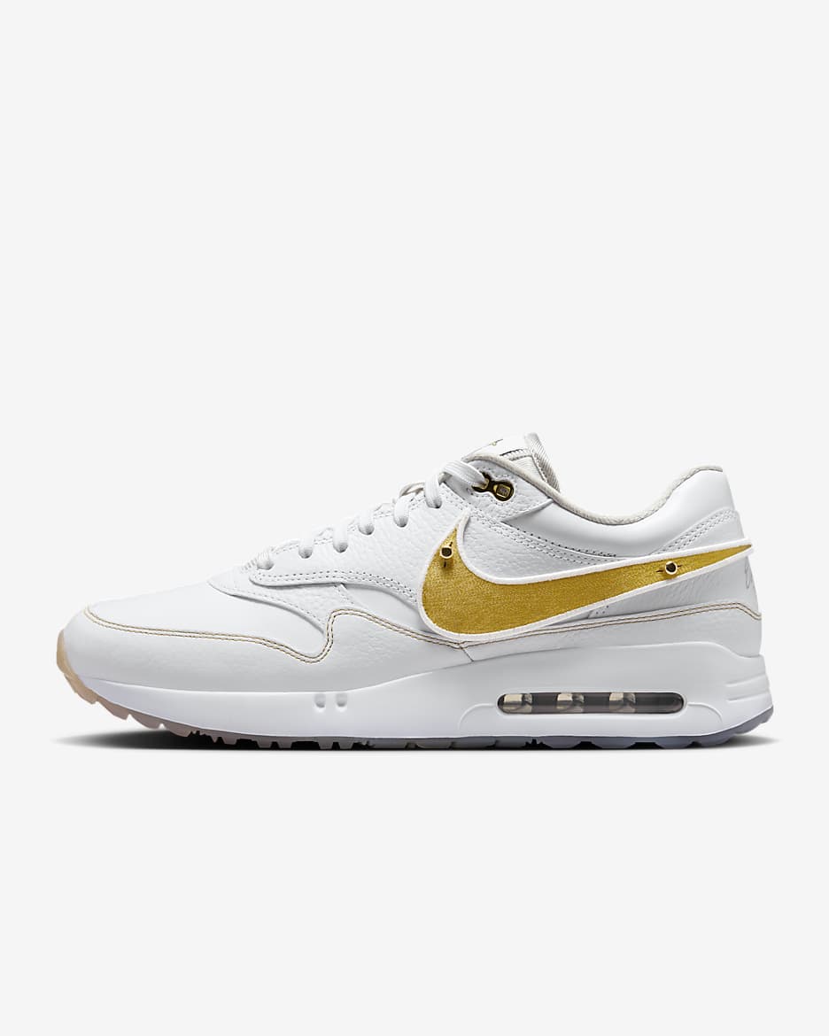 Nike air max 1 golf white best sale